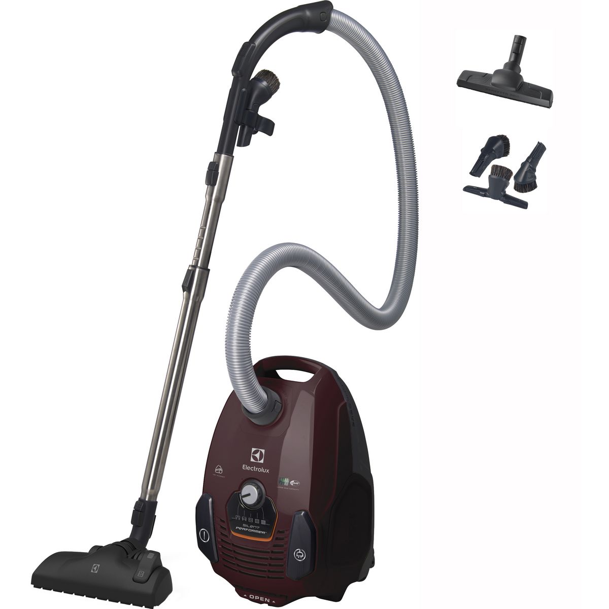 ELECTROLUX Aspirateur traîneau avec sac Silent Performer ESP754BD - Bordeaux