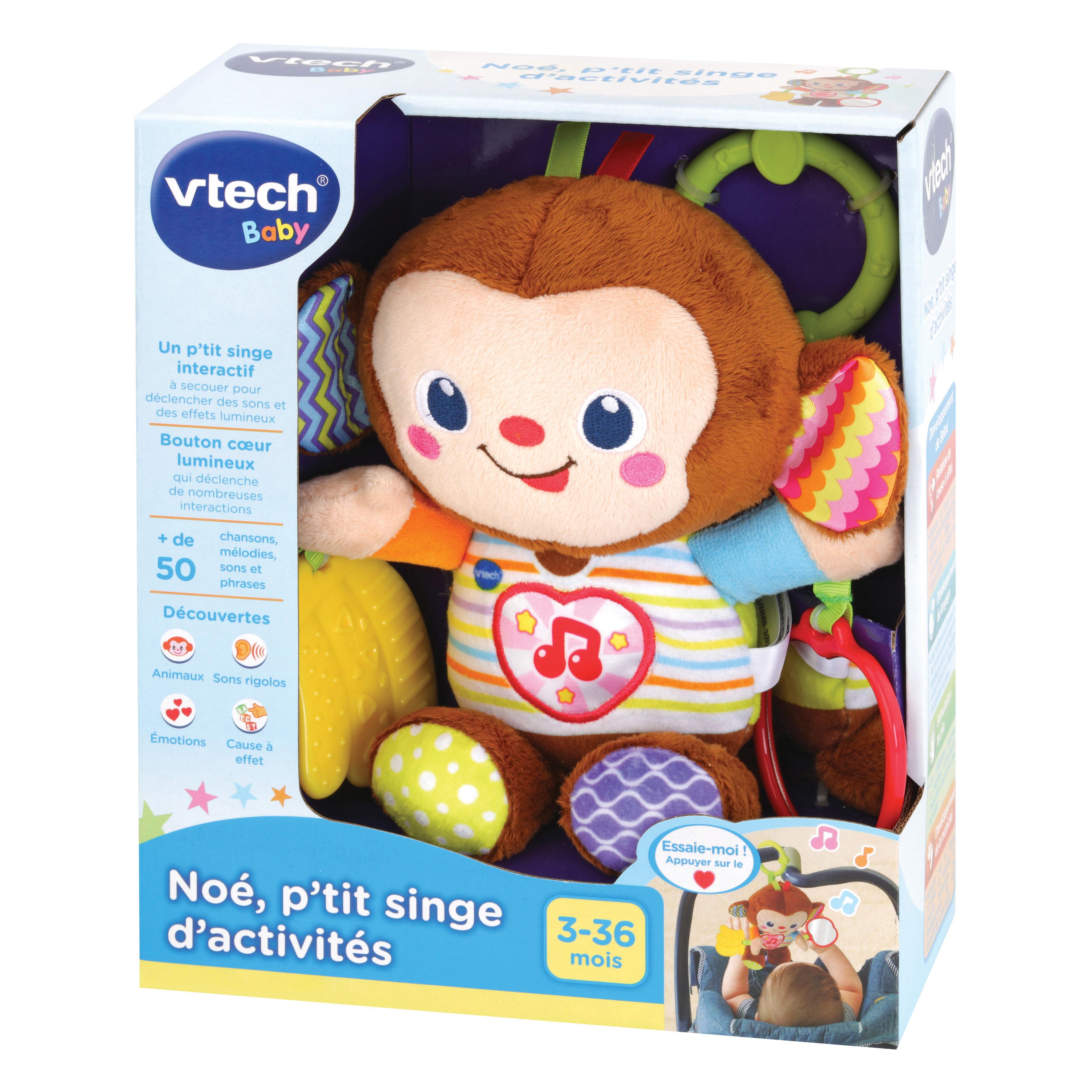 Voir la diapositive 4 : VTECH Noe P tit Singe d Activités