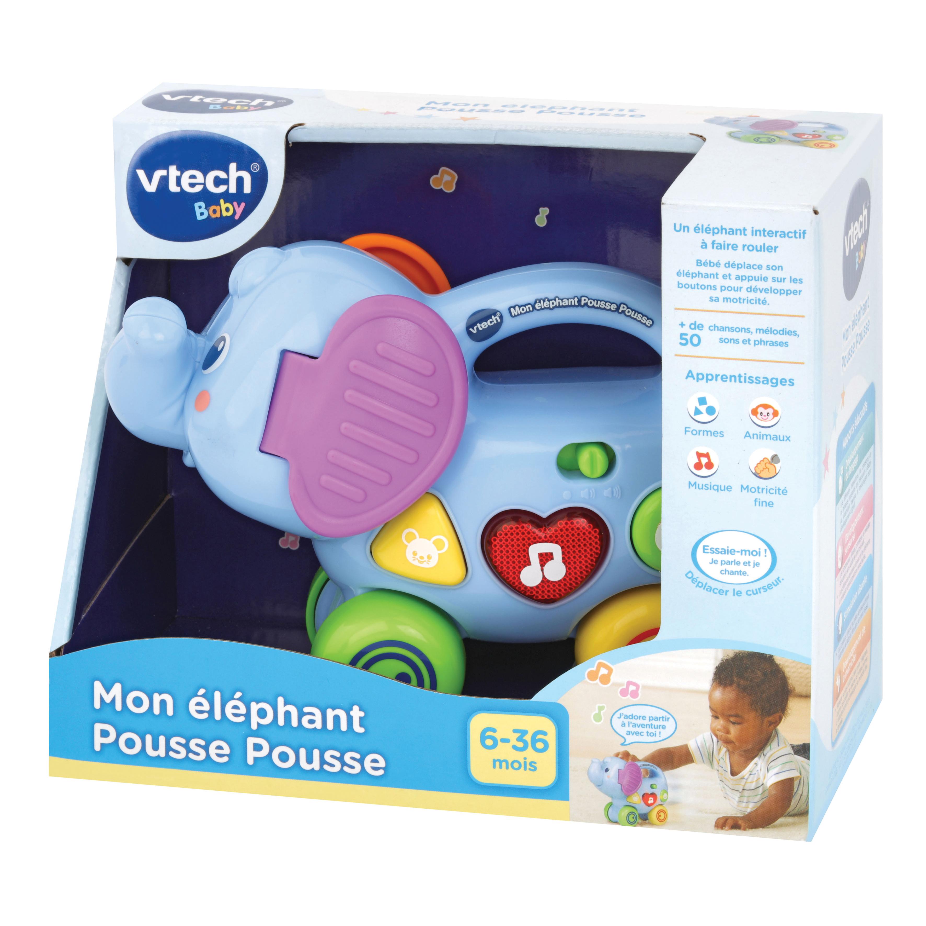 Voir la diapositive 4 : VTECH Elephant Pousse Pousse
