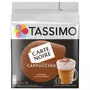 TASSIMO Dosettes de café carte noire cappuccino compatible Tassimo 16 dosettes 267g