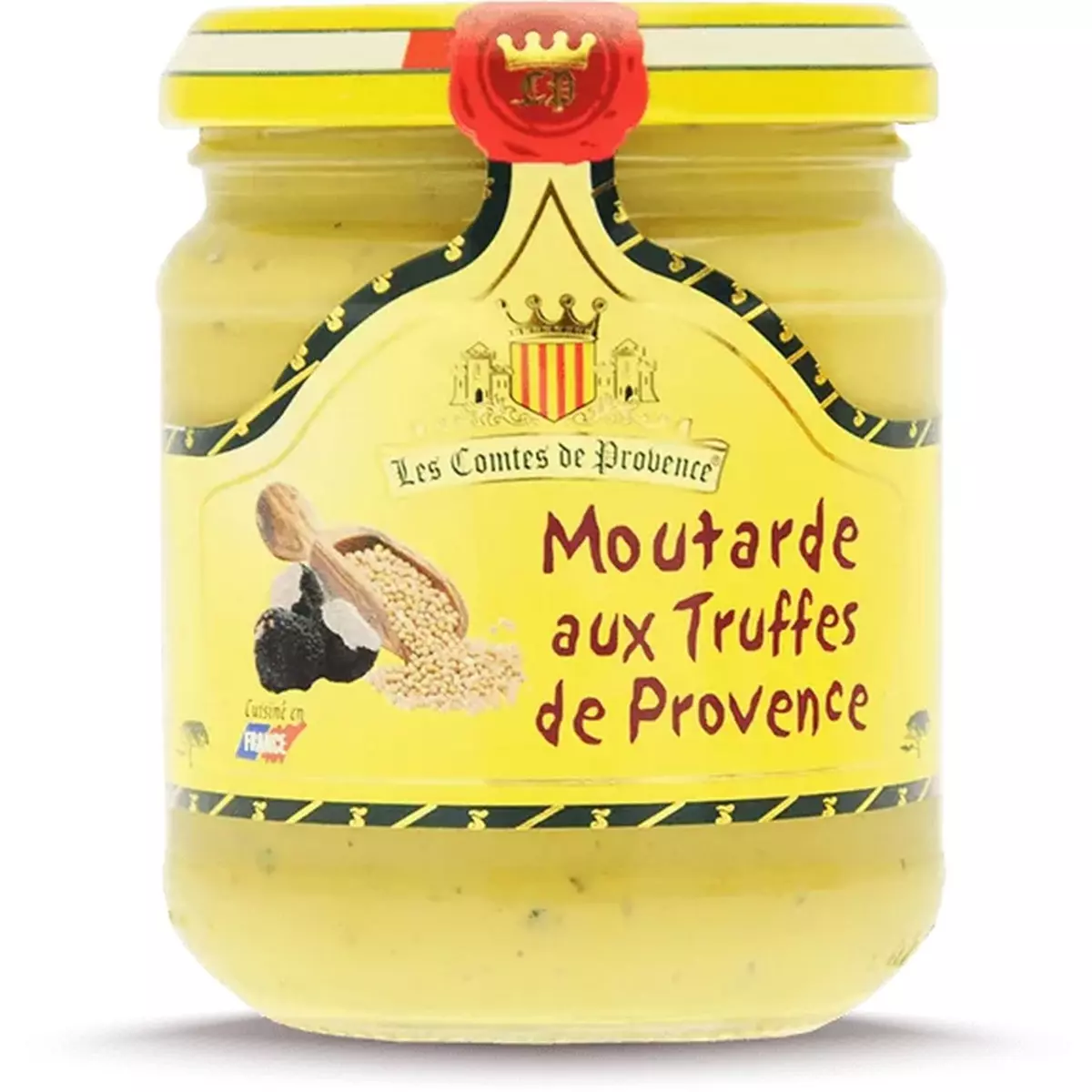 COMTES DE PROVENCE Moutarde aux truffes de Provence  230g