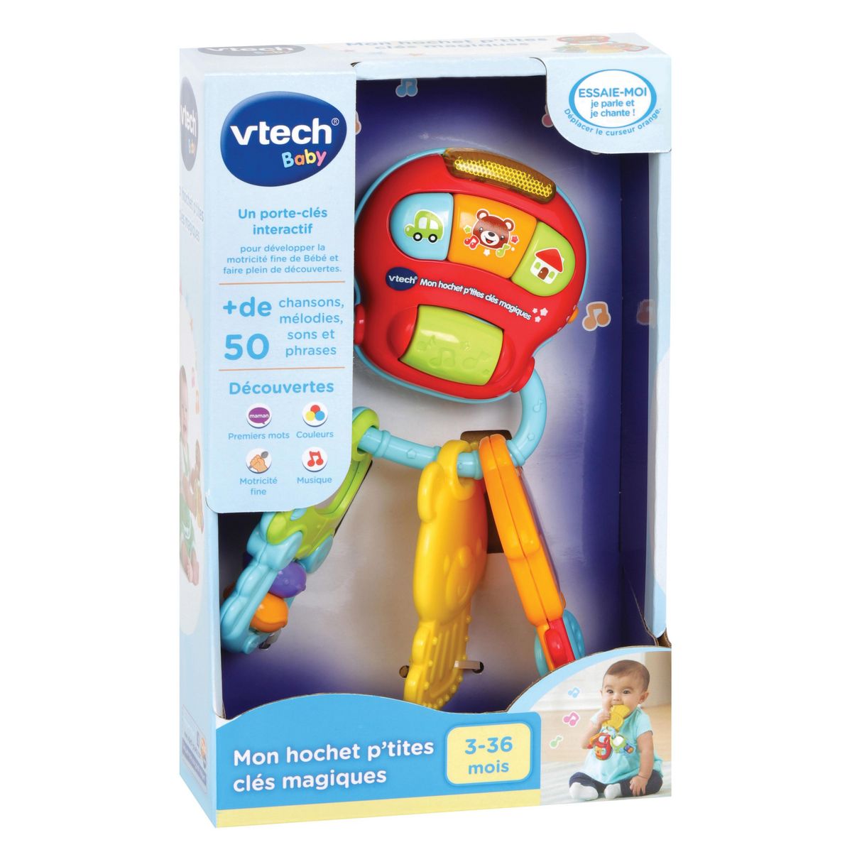 VTECH Hochet P tites Clés magiques