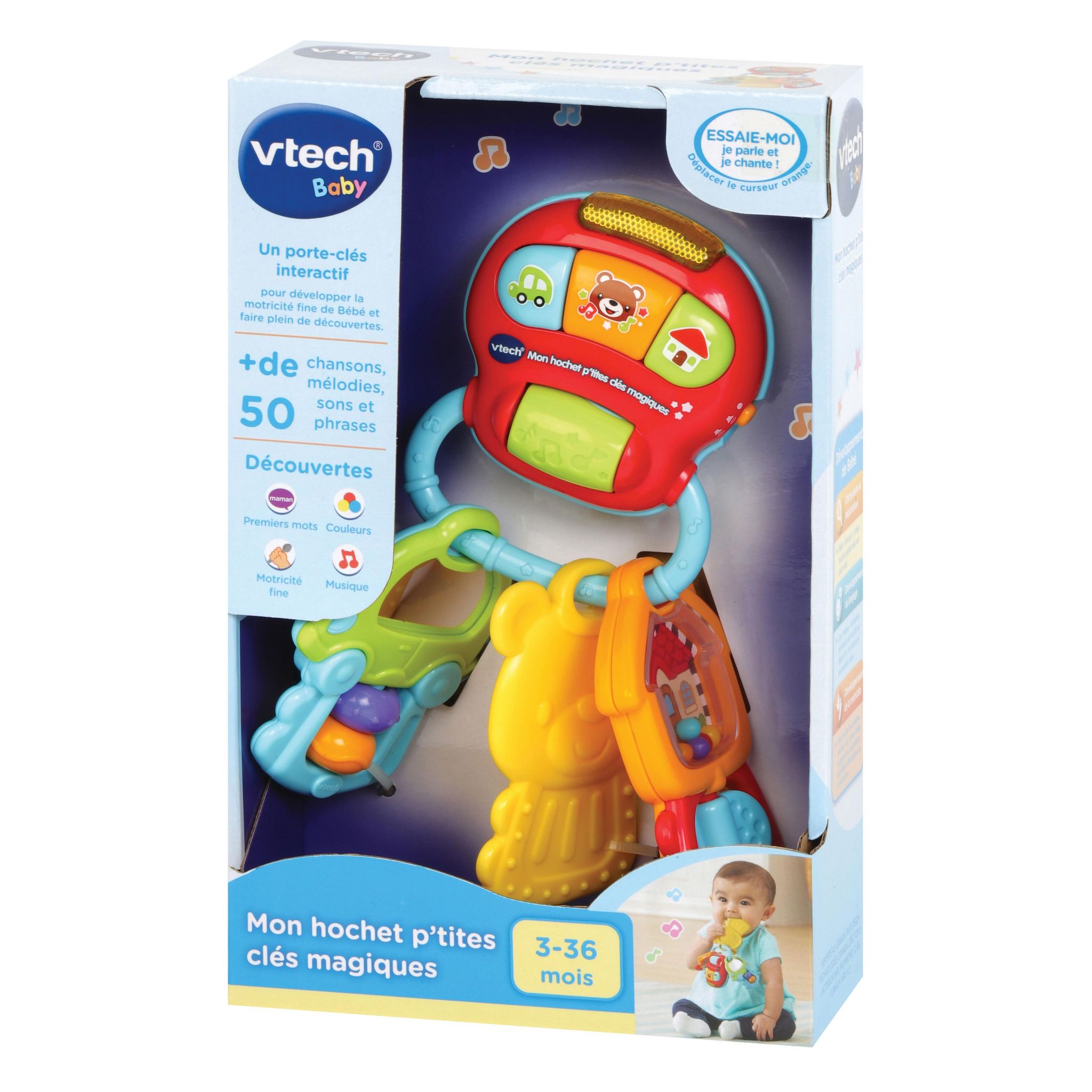 Voir la diapositive 5 : VTECH Hochet P tites Clés magiques