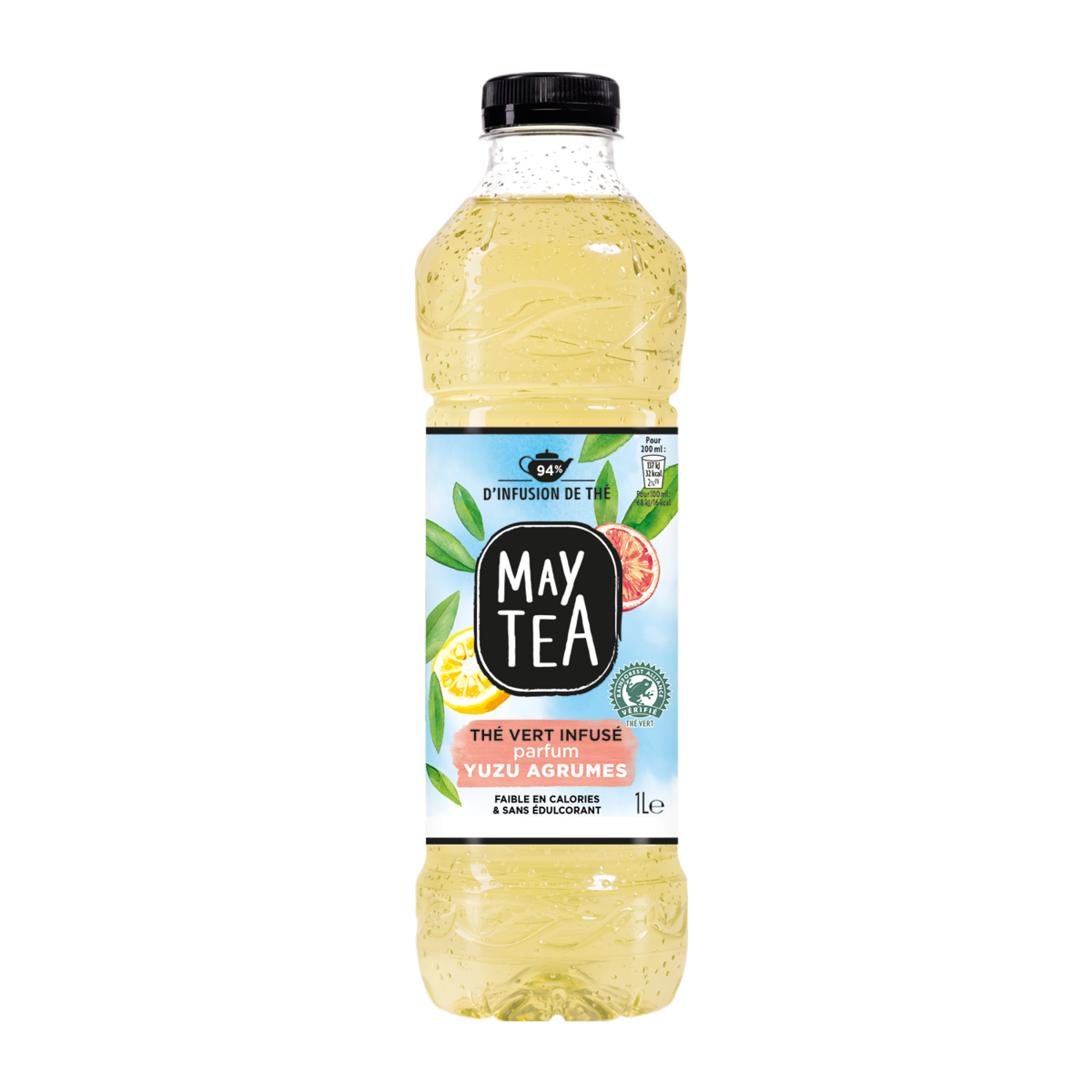 MAYTEA Thé vert infusé parfum agrumes et yuzu 1l