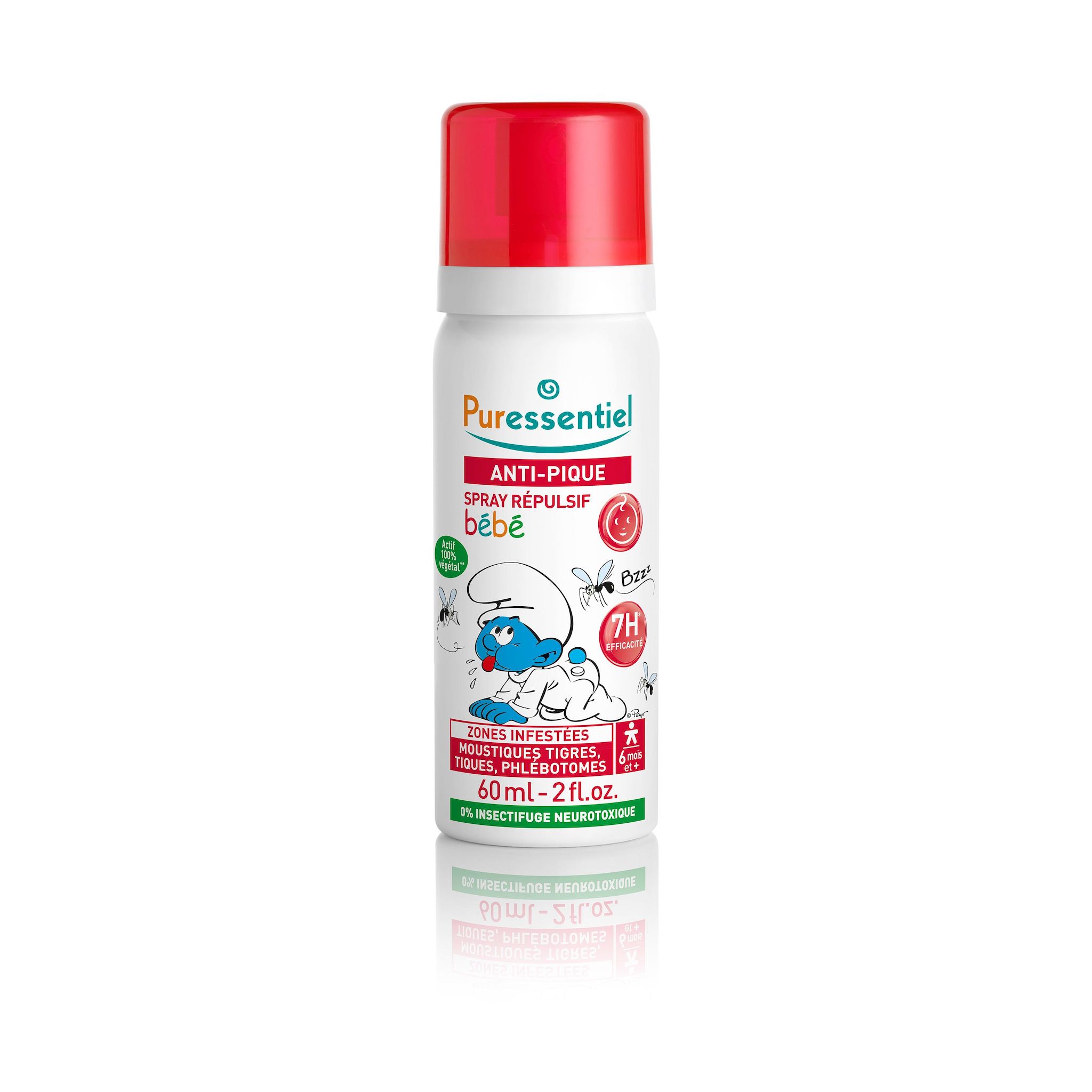 PURESSENTIEL Spray répulsif bébé anti pique 60ml