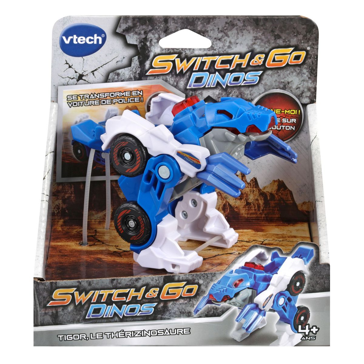 VTECH Petit Véhicule Switch and Go Dino