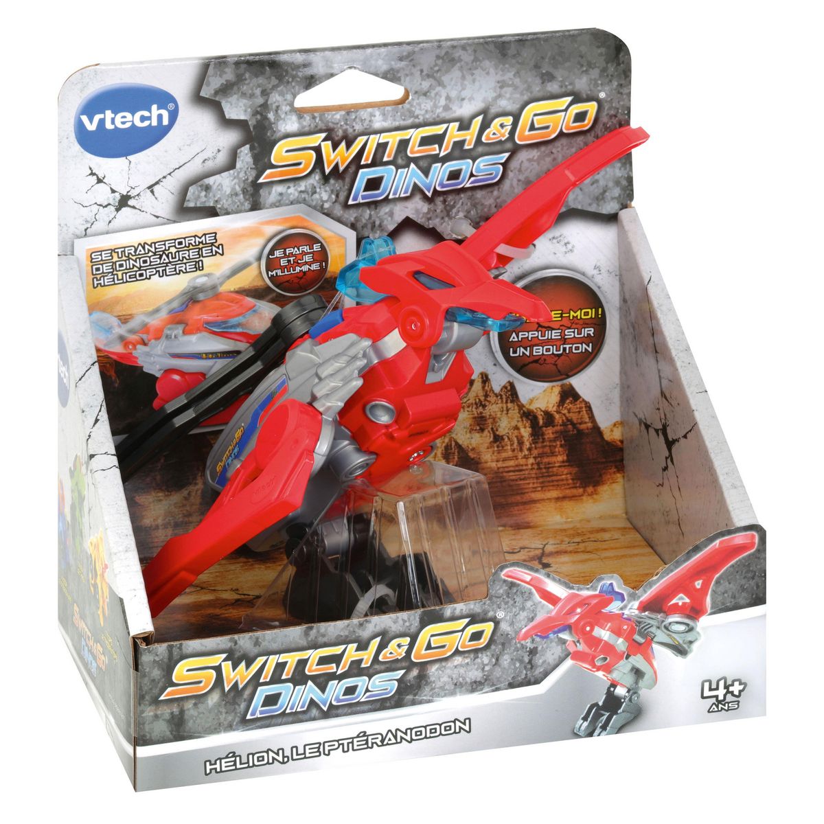 VTECH Petit Véhicule Switch and Go Dino