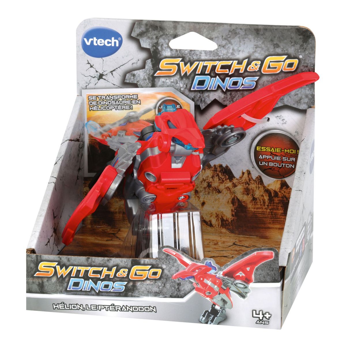 VTECH Petit Véhicule Switch and Go Dino