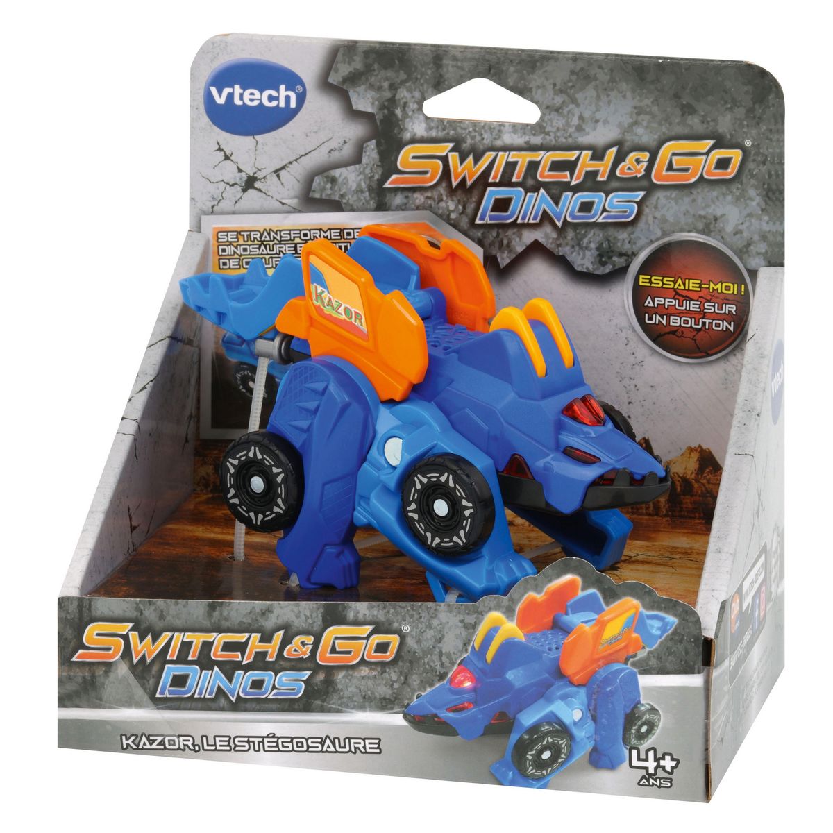 VTECH Petit Véhicule Switch and Go Dino