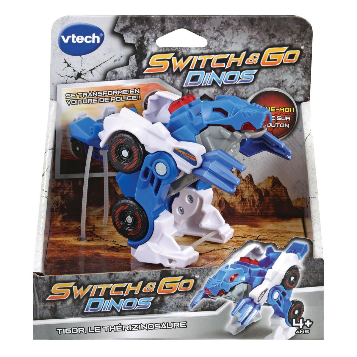 VTECH Petit Véhicule Switch and Go Dino