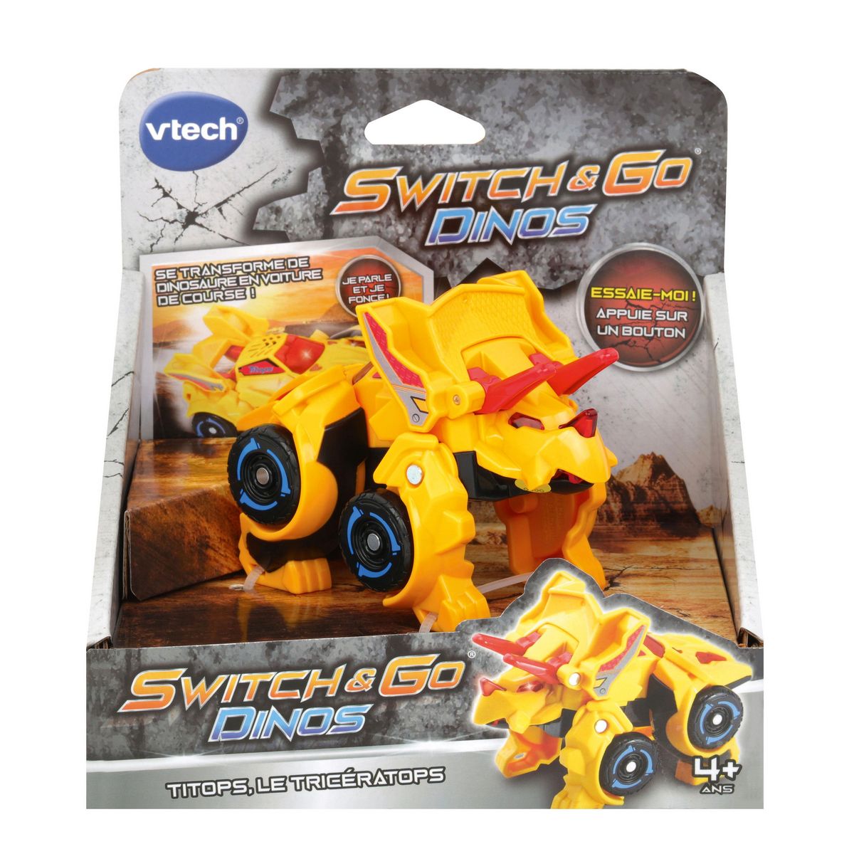 VTECH Petit Véhicule Switch and Go Dino