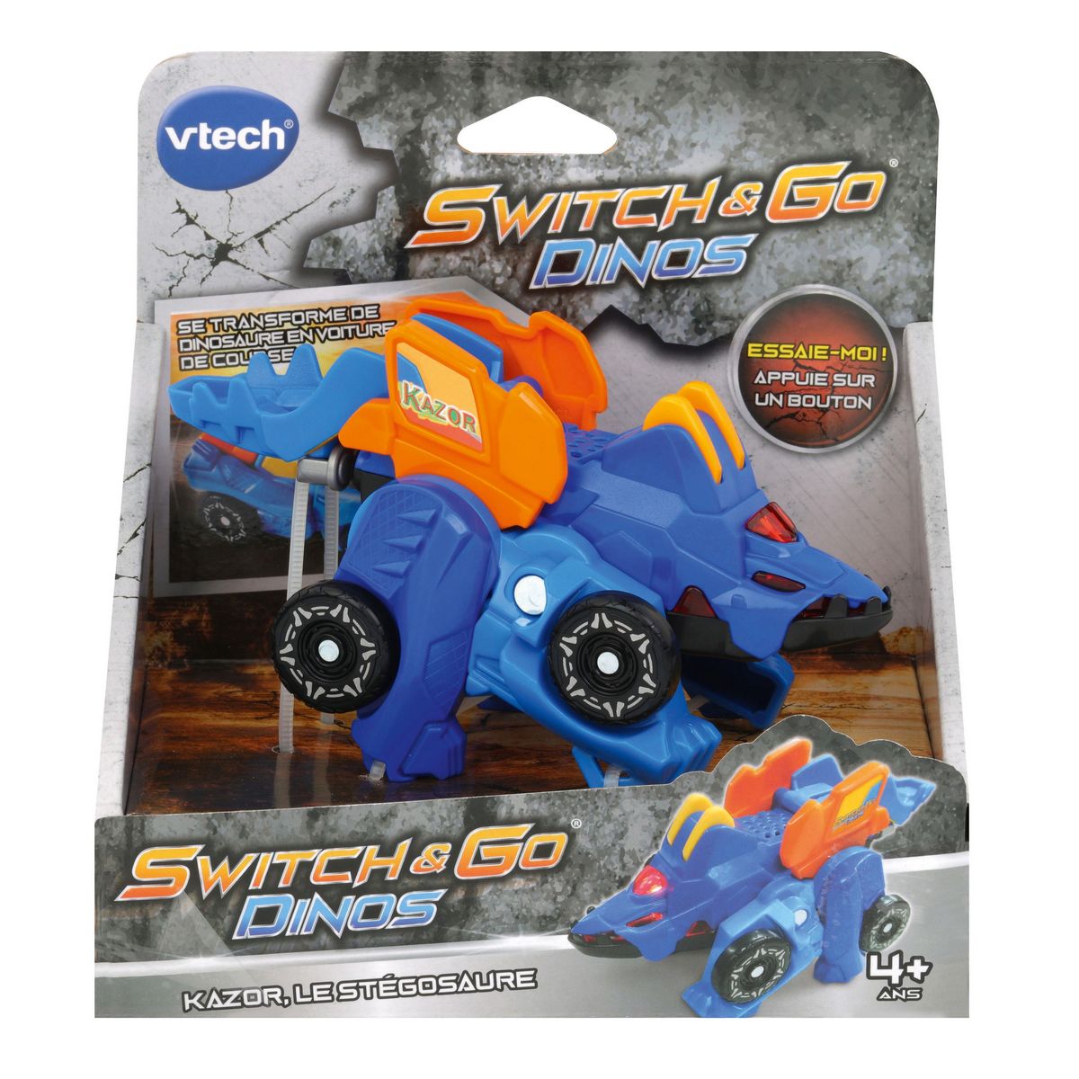 VTECH Petit Véhicule Switch and Go Dino