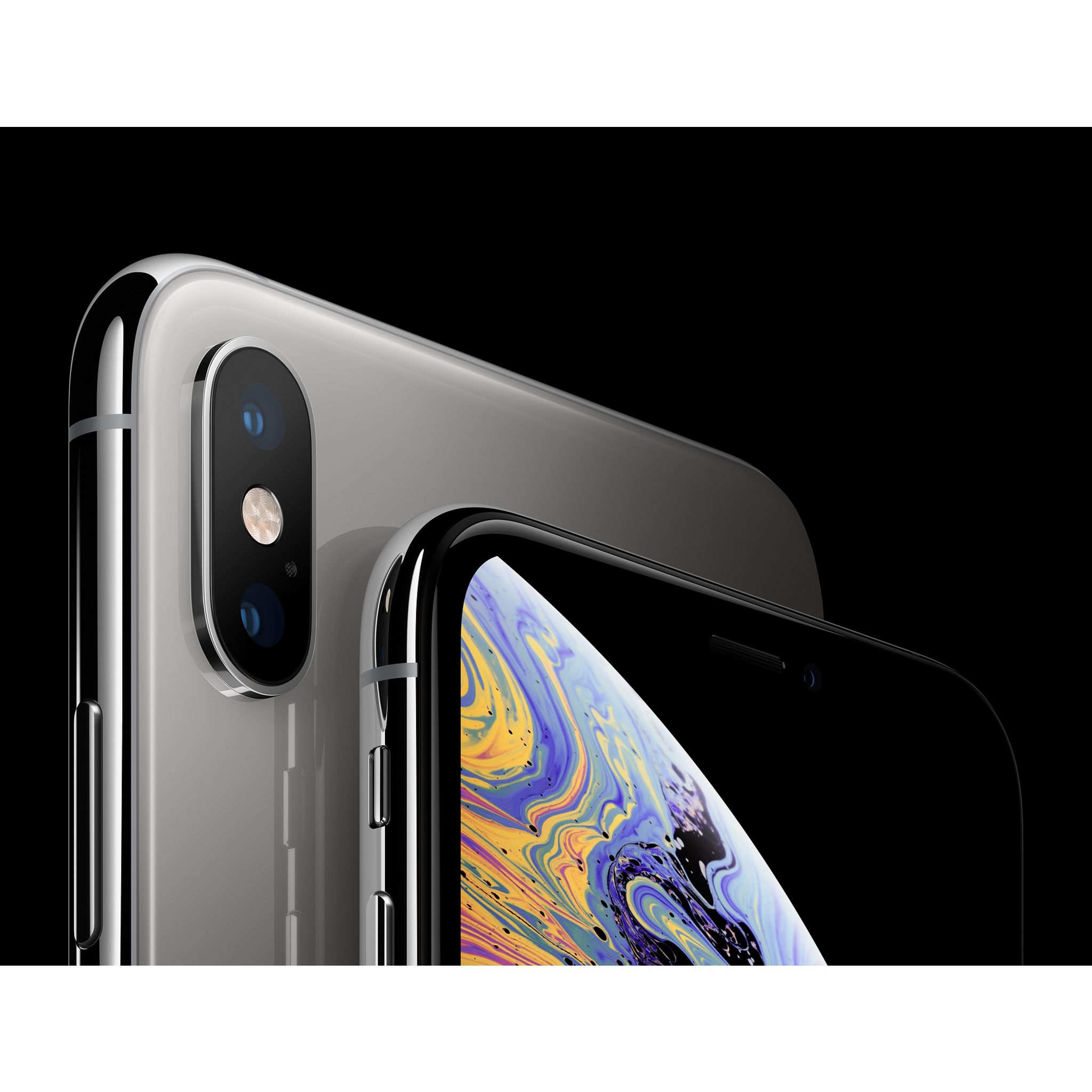 Voir la diapositive 3 : APPLE Smartphone - iPhone XS - 256 Go - 5.8 pouces -  Argent