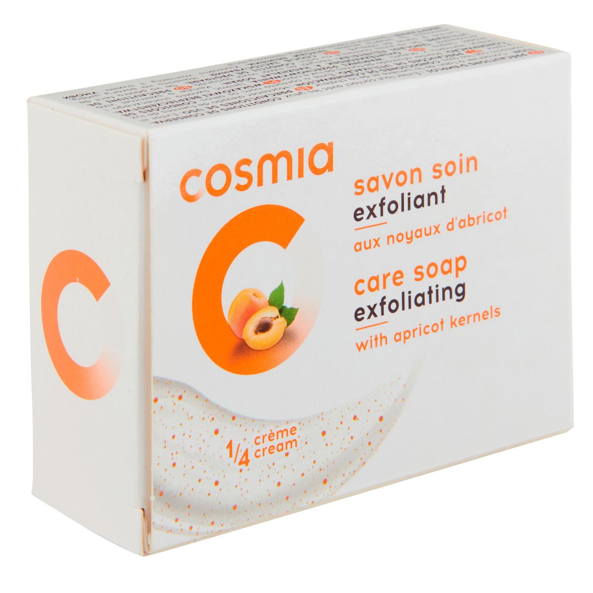 COSMIA Savon soin exfoliant aux noyaux d'abricot 90g