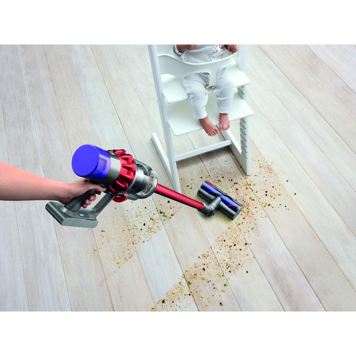 DYSON Aspirateur balai V10 Motorhead, 77 dB, 25.2 V, Sans fil