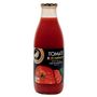 Voir la diapositive 2 : AUCHAN GOURMET Pur jus de tomate de Marmande bouteille verre  1l