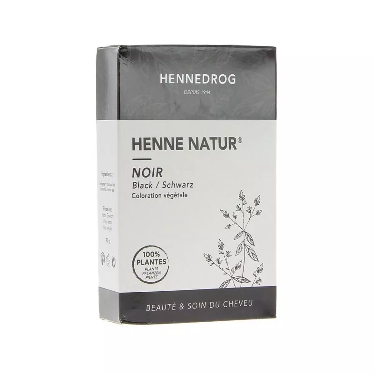 HENNE NATUR Henne naturel noir 90g