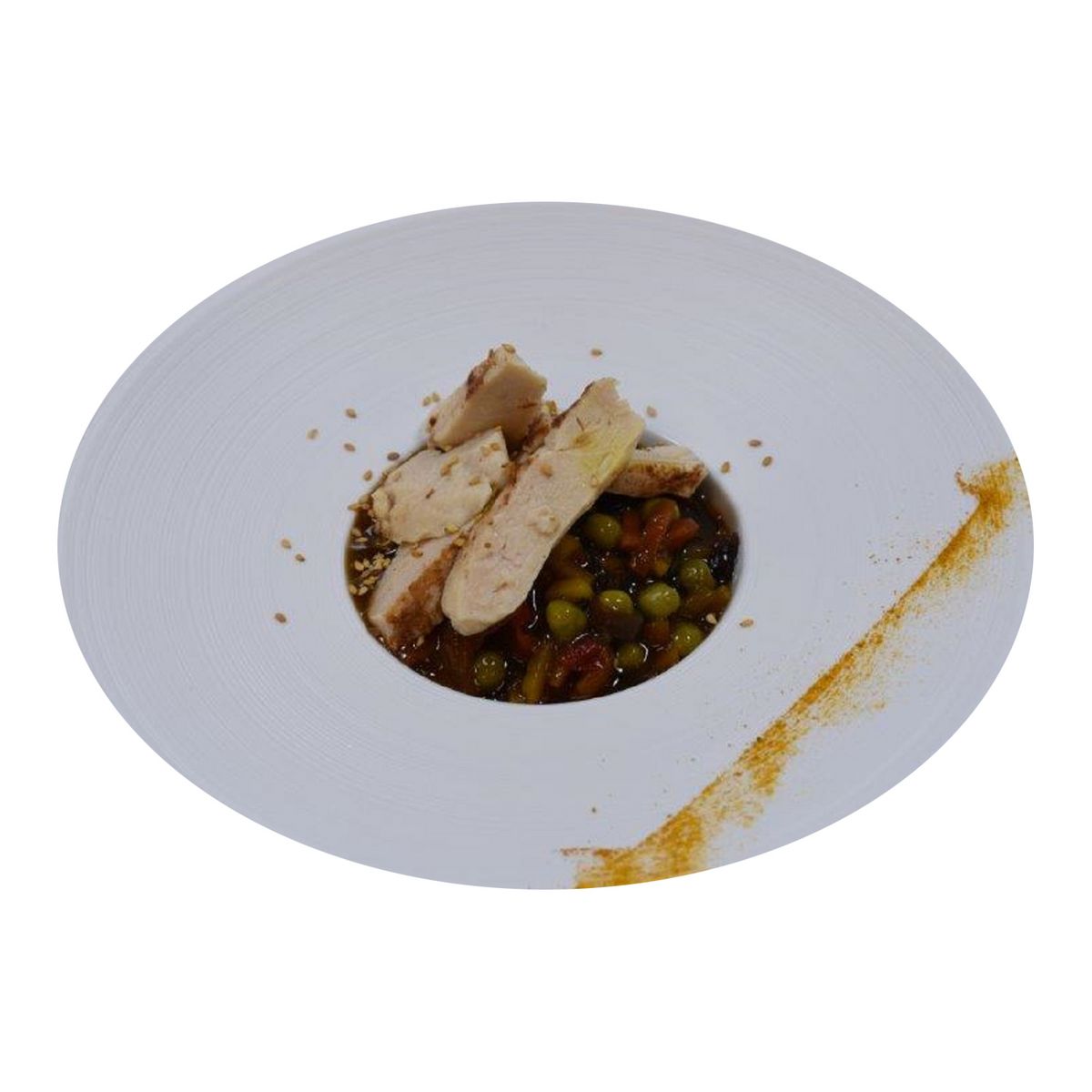 poulet de légumes asiatique 300g