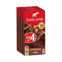 Tablette Maître Chocolatier Noir Extra Fondant 100g
