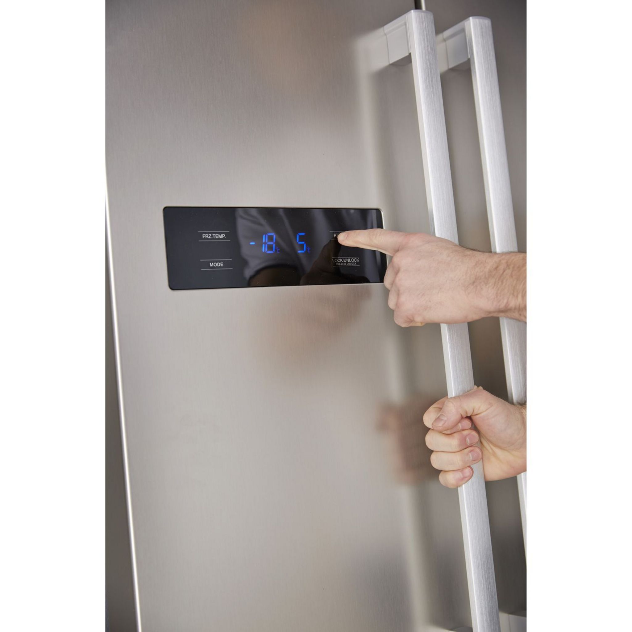 Voir la diapositive 8 : QILIVE Réfrigérateur américain Q.6517, 535 L, Froid ventilé No frost, F