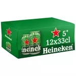 Heineken HEINEKEN Bière blonde premium 5% boîtes