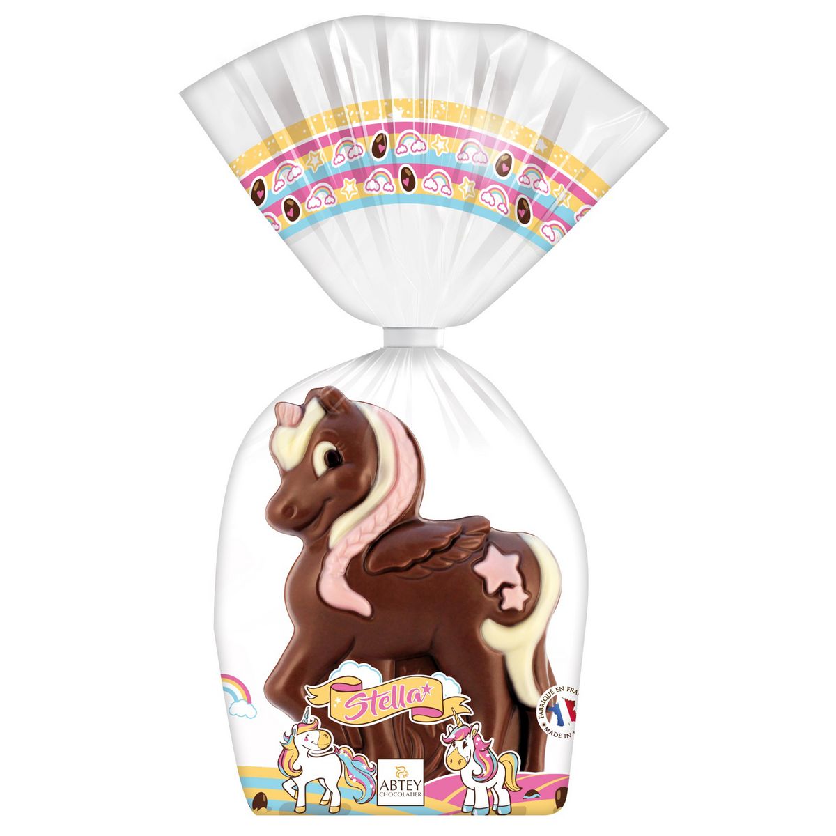 ABTEY Stella la licorne moulage chocolat au lait 140g