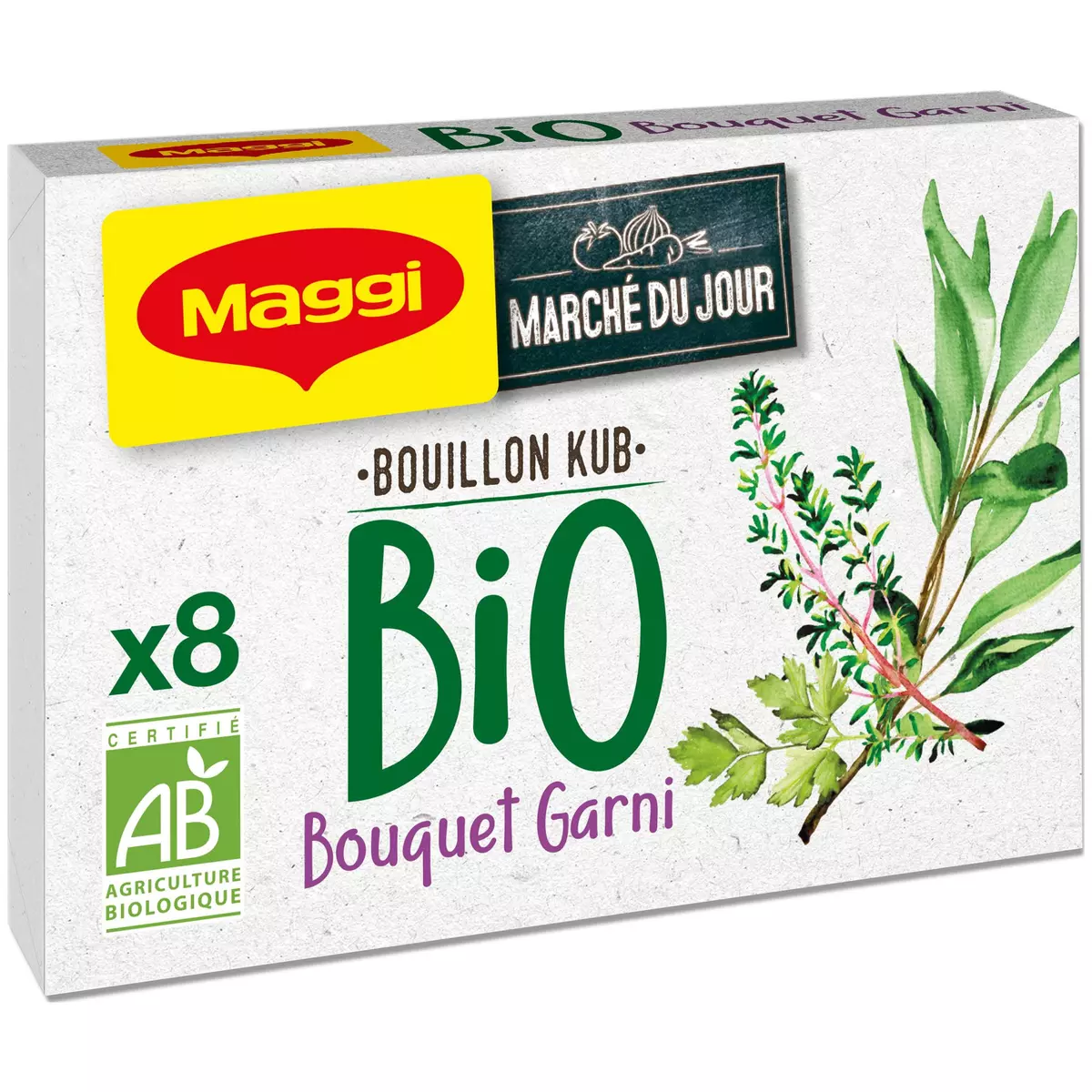MAGGI Bouillon KUB Bœuf 80g