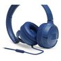 Voir la diapositive 2 : JBL Tune500 - Bleu - Casque audio filaire