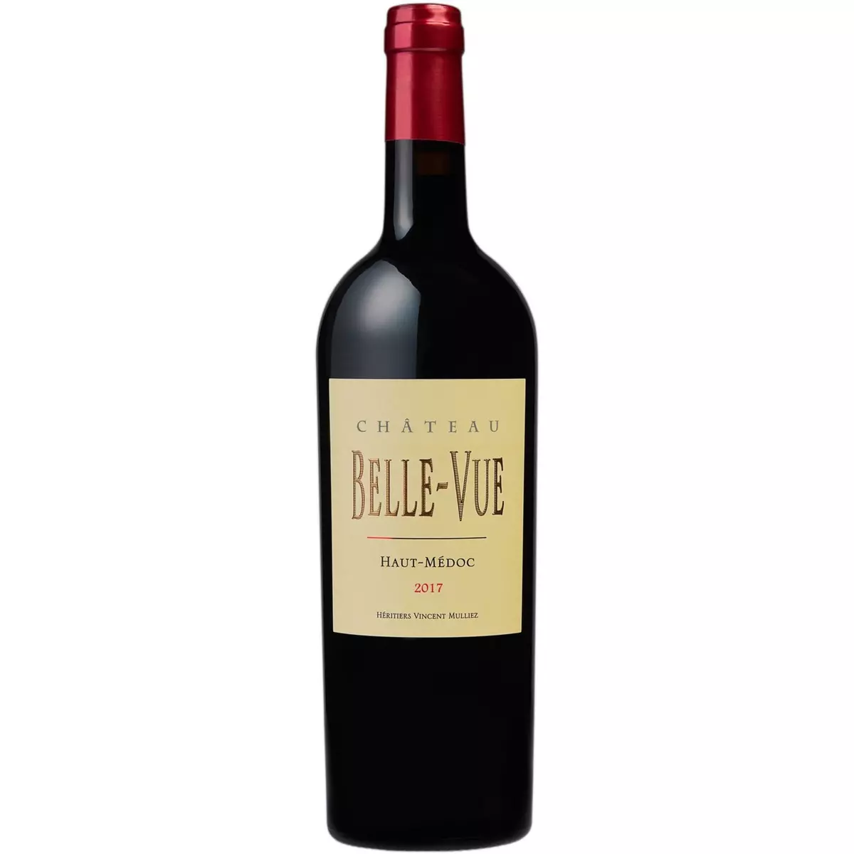 Vin rouge AOP Haut-Médoc Château Belle-Vue Héritiers 2017 75cl