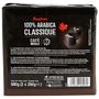 Voir la diapositive 2 : AUCHAN Café moulu classico 100% arabica intensité 7 2x250g