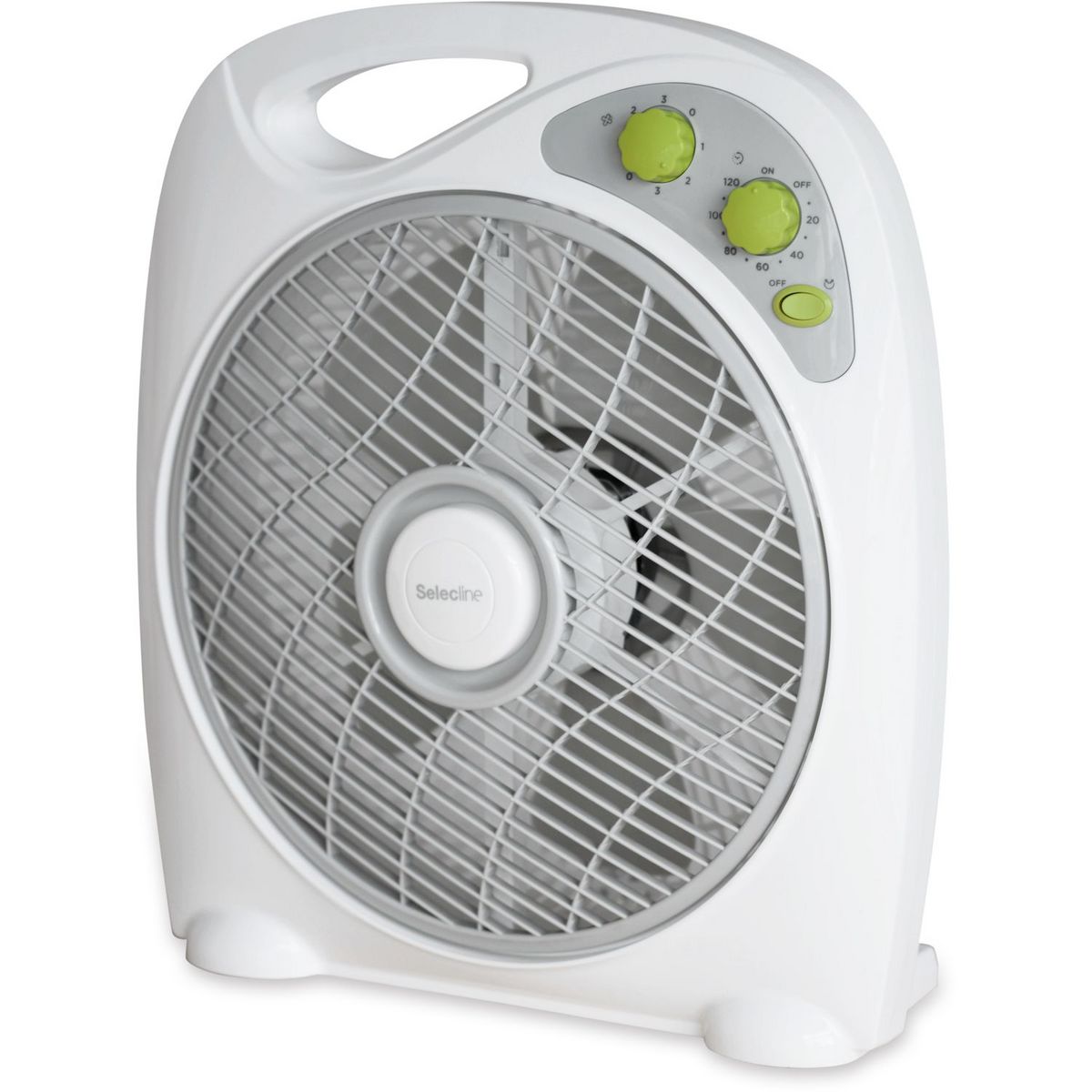 SELECLINE Ventilateur de table 134479 BOX FAN - Blanc