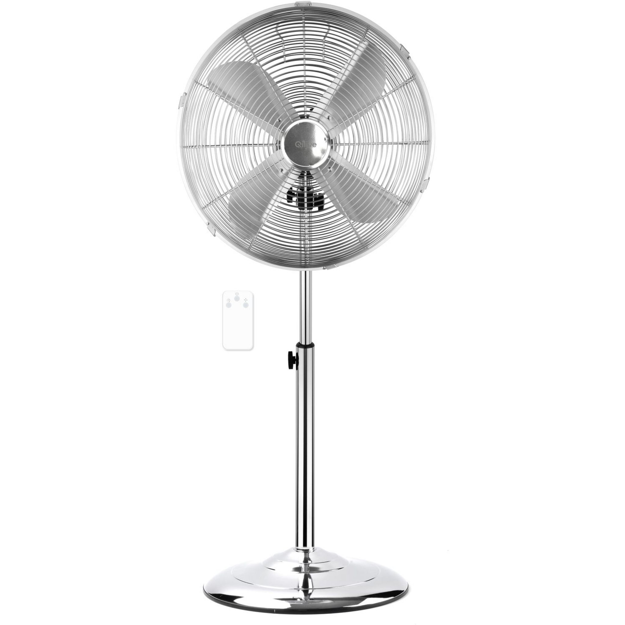 QILIVE Ventilateur sur pied Q.5140/134482 - Chrome