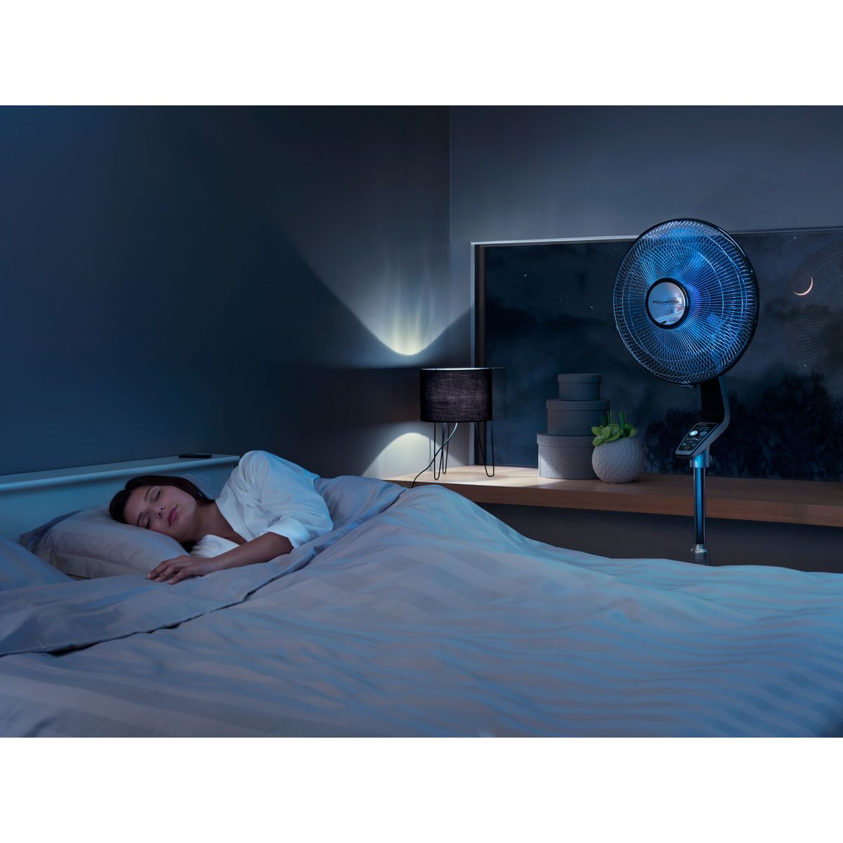 ROWENTA Ventilateur sur pied Turbo Silence Extrême VU5670FO