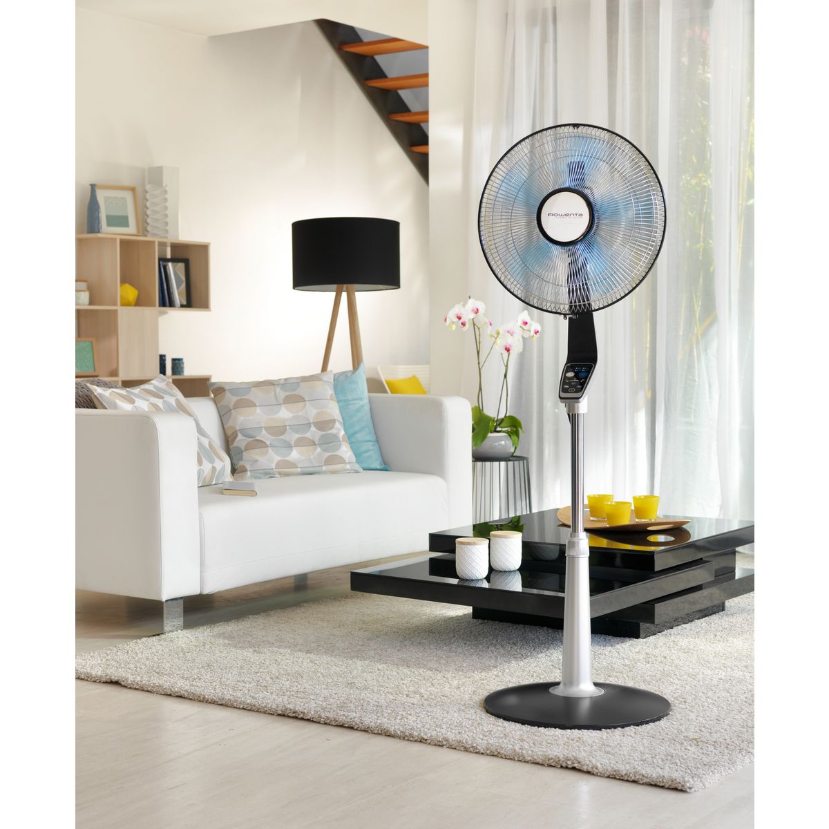 ROWENTA Ventilateur sur pied Turbo Silence Extrême VU5670FO
