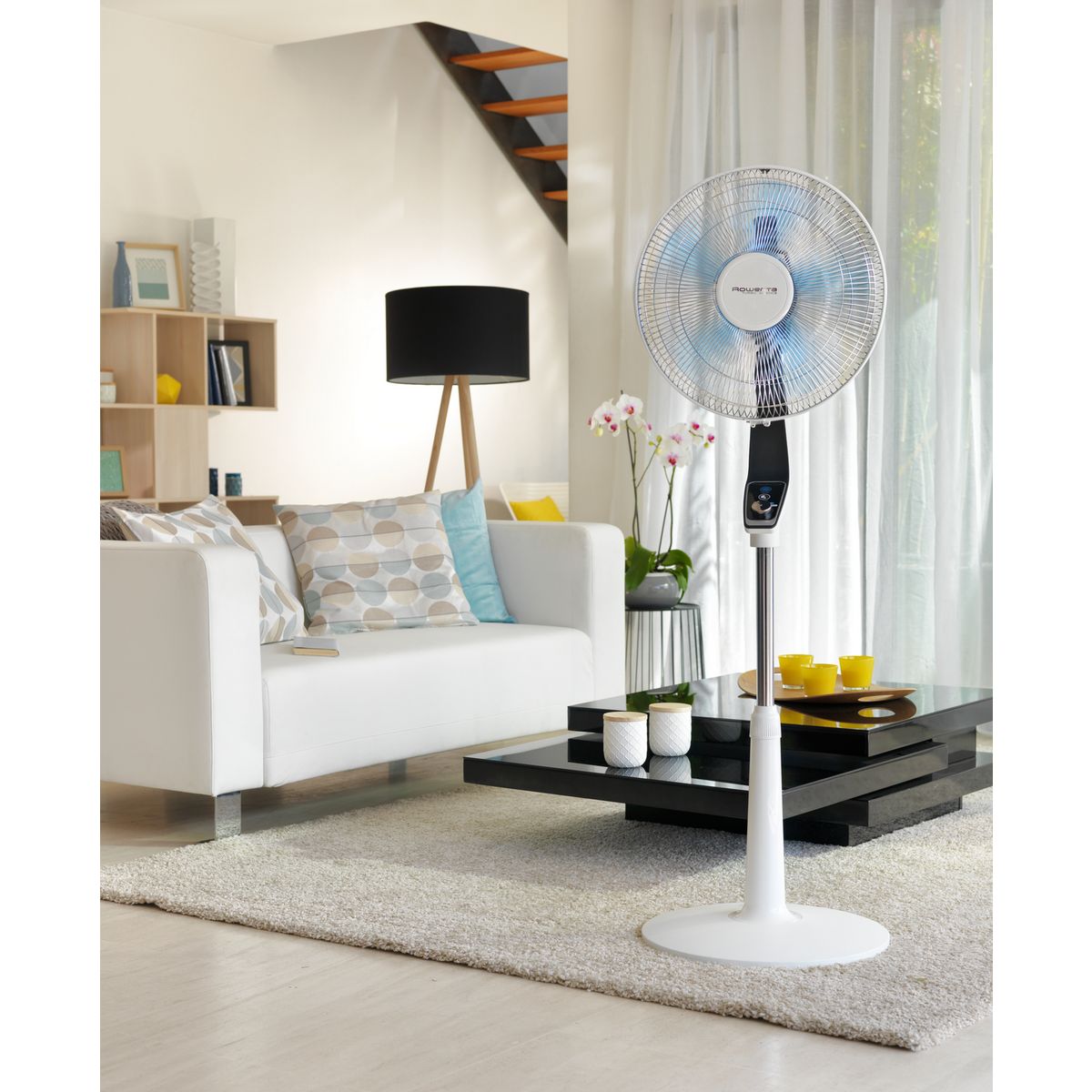 ROWENTA Ventilateur sur pied Turbo Silence Extrême VU5670FO
