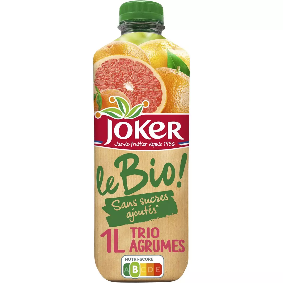 JOKER Nectar trio d'agrumes sans sucres ajoutés 1l