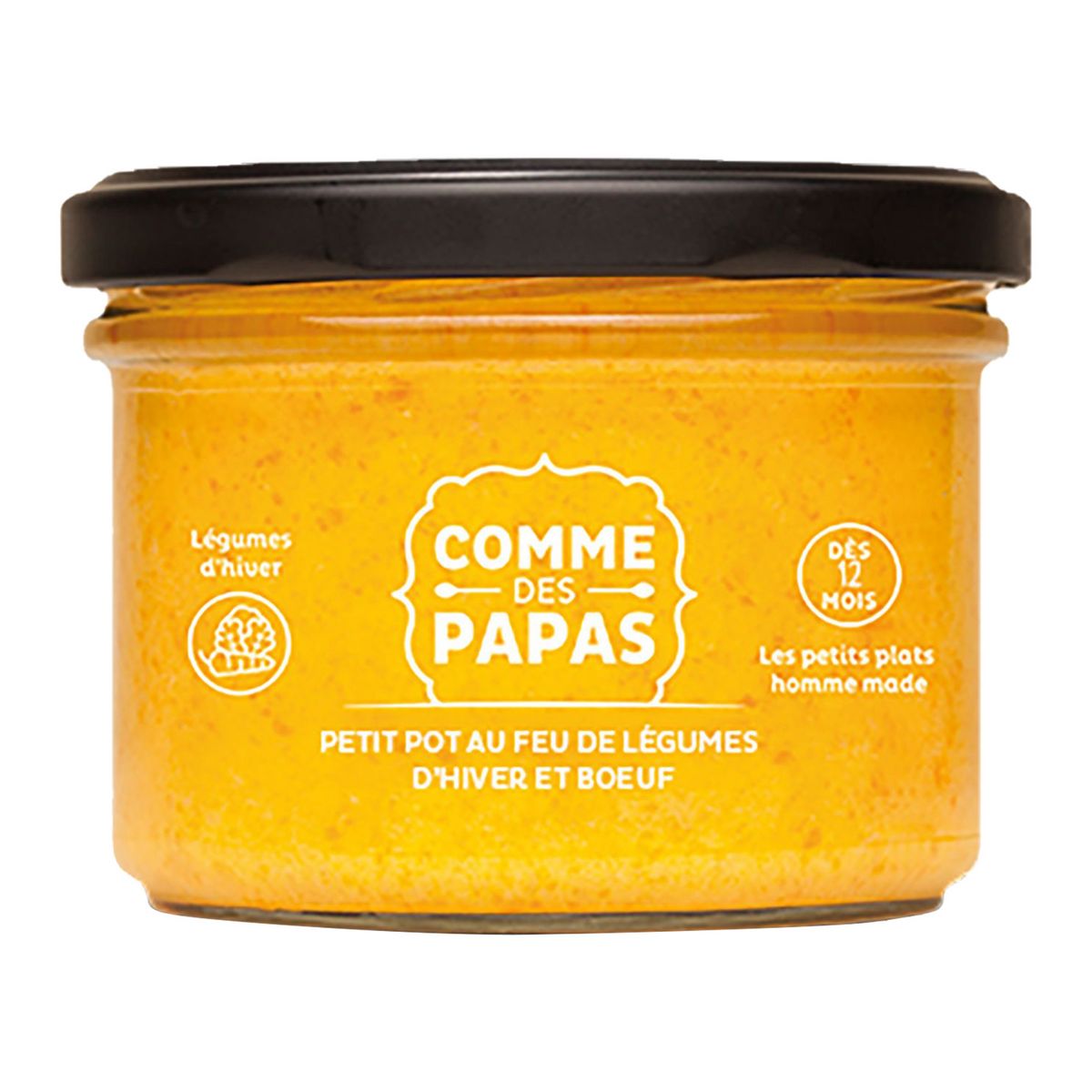 COMME DES PAPAS Petit pot légumes d'hiver et boeuf bio dès 12 mois 200g