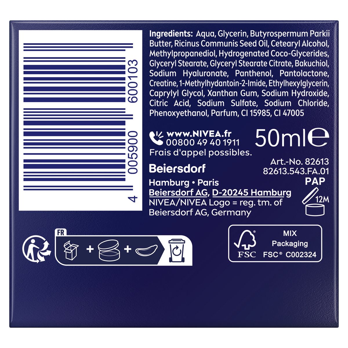 NIVEA Cellular crème visage nuit anti-âge lissant 50ml