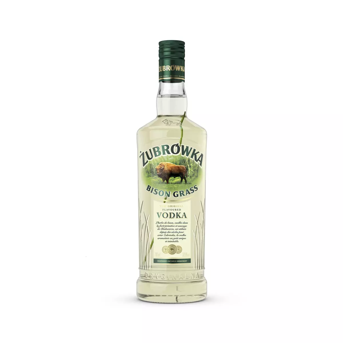 ZUBROWKA Vodka polonaise Bison Grass 37,5% 70cl