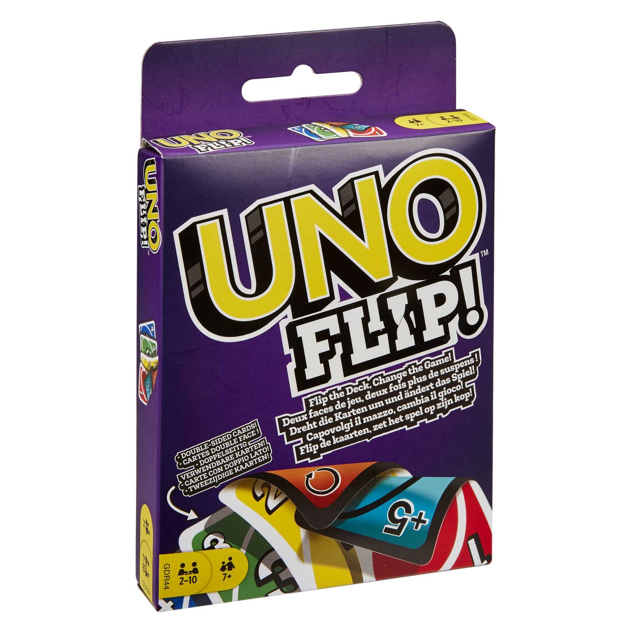 Voir la diapositive 2 : MATTEL Jeu Uno Flip