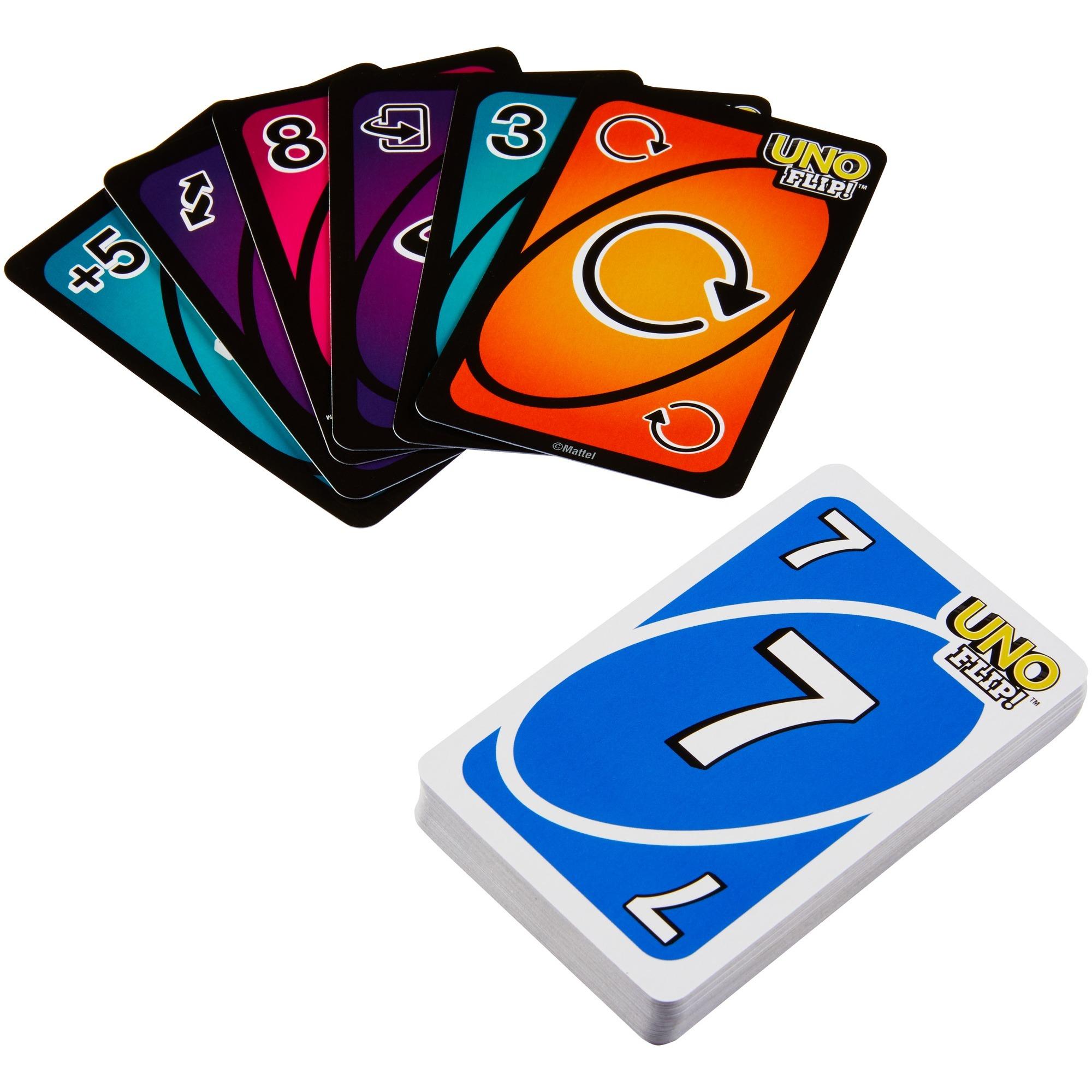 Voir la diapositive 3 : MATTEL Jeu Uno Flip