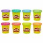 Voir la diapositive 7 : HASBRO Pâte à modeler Arc En Ciel x8 pots Play Doh