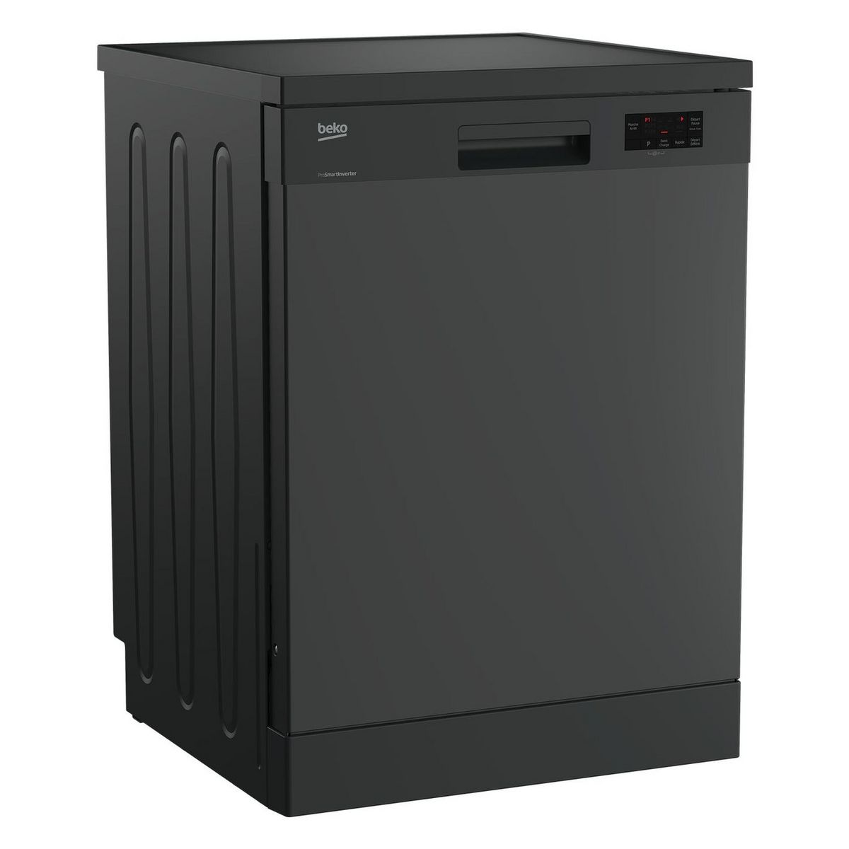 BEKO Lave-vaisselle pose libre DFN15320A, 13 couverts, 60 cm, 47 dB, 5 programmes