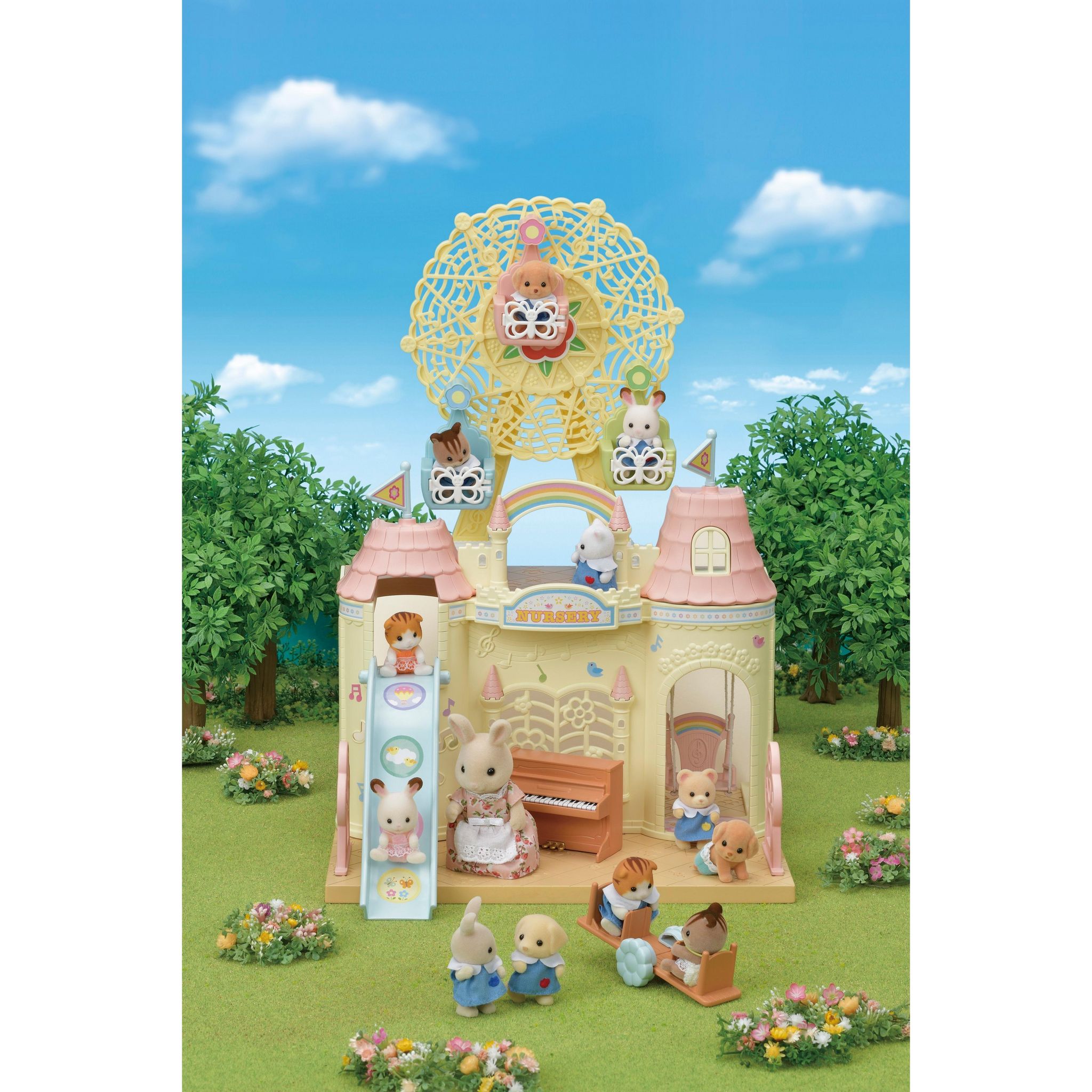 Voir la diapositive 6 : EPOCH D'ENFANCE La Grande Roue des bébés Sylvanian Families