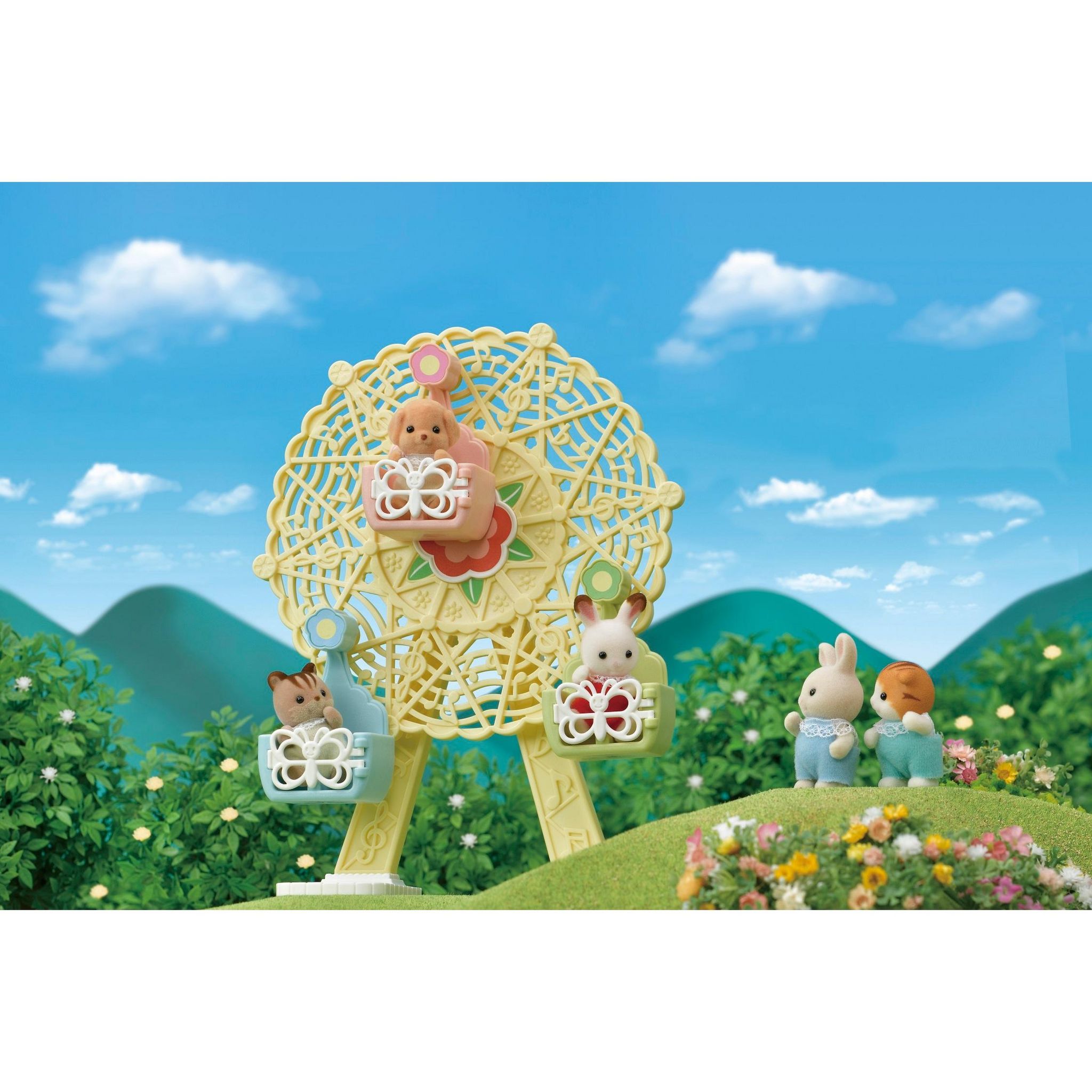 Voir la diapositive 7 : EPOCH D'ENFANCE La Grande Roue des bébés Sylvanian Families
