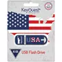 KEYOUEST Clé USB USA LIBERTY - USB 2.0 - 16 Go