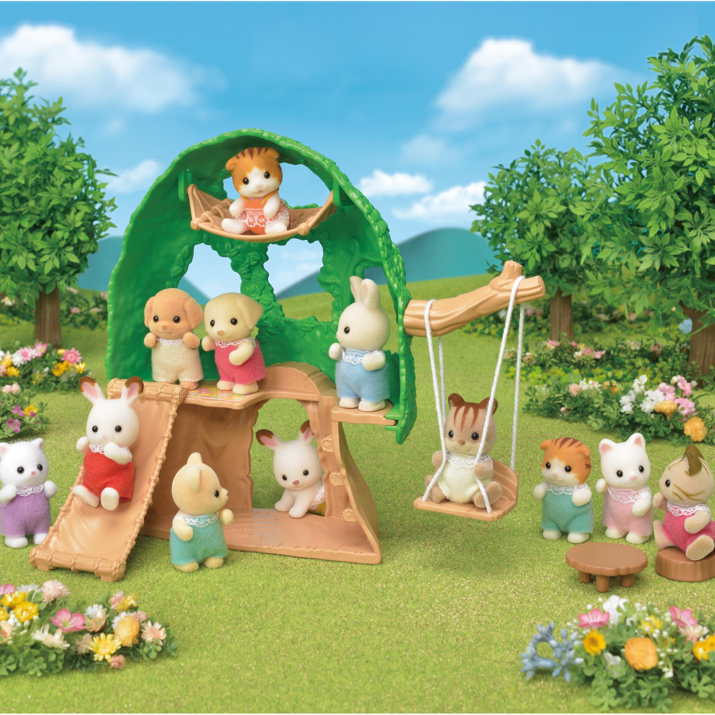 Voir la diapositive 12 : EPOCH D'ENFANCE La Cabane de Bébés Sylvanian Families