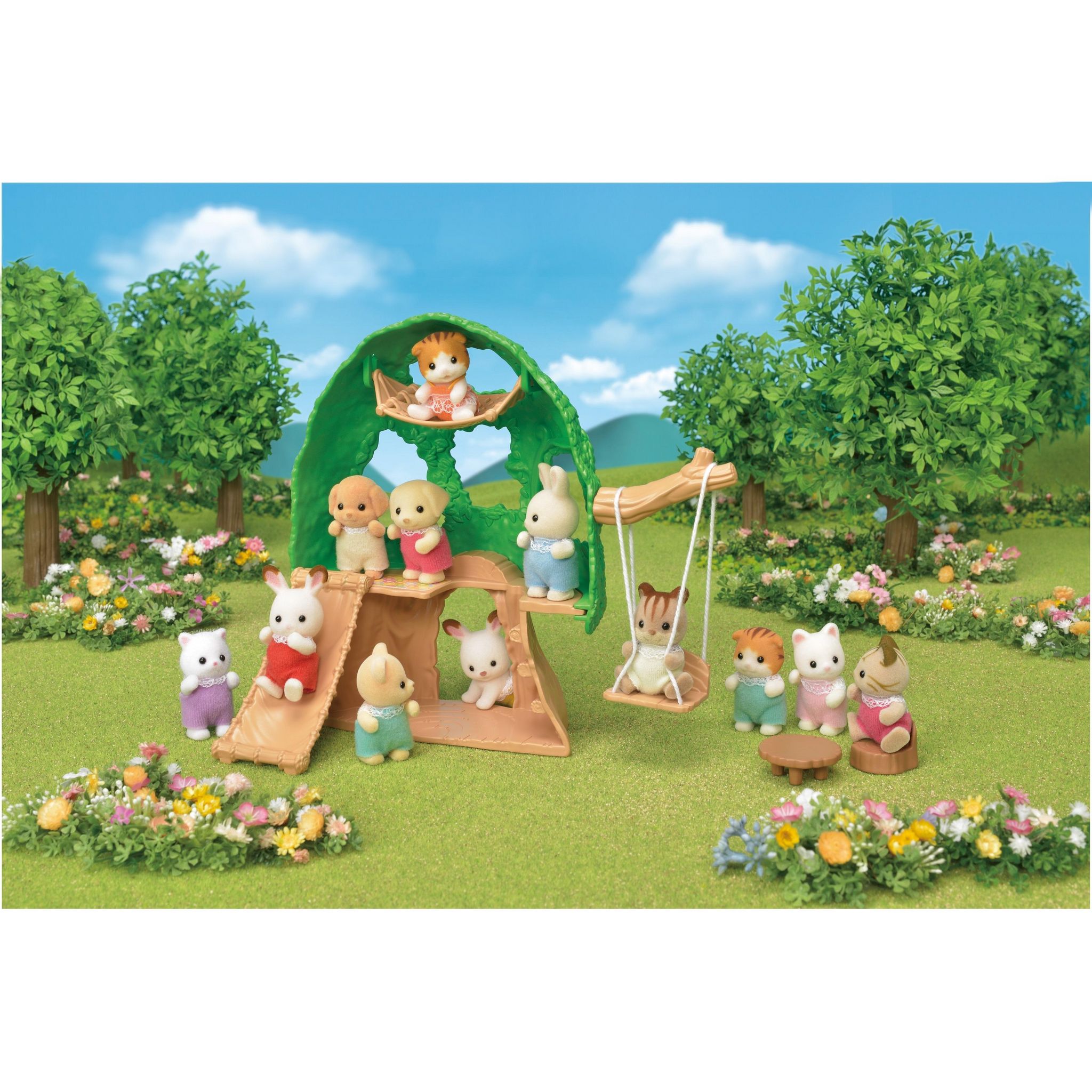 Voir la diapositive 5 : EPOCH D'ENFANCE La Cabane de Bébés Sylvanian Families