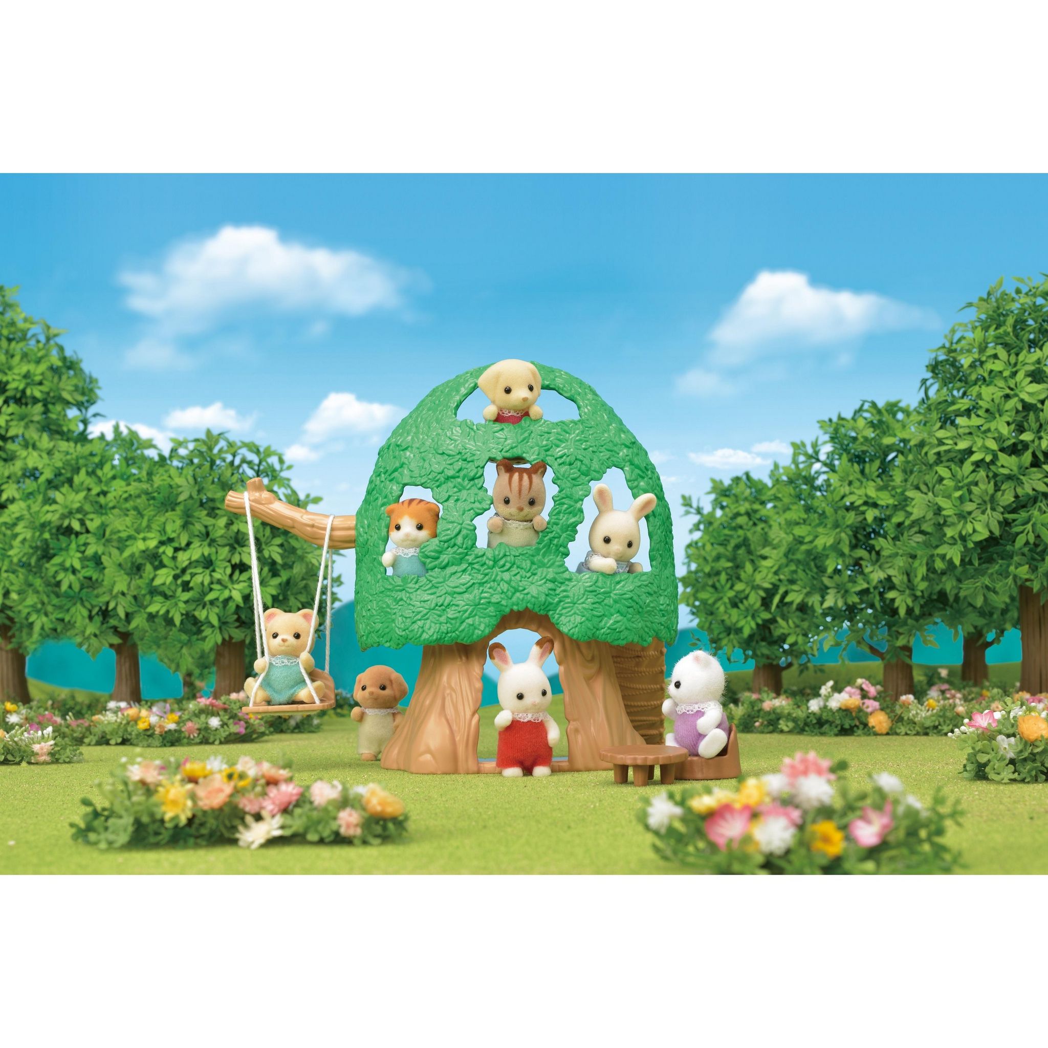 Voir la diapositive 8 : EPOCH D'ENFANCE La Cabane de Bébés Sylvanian Families