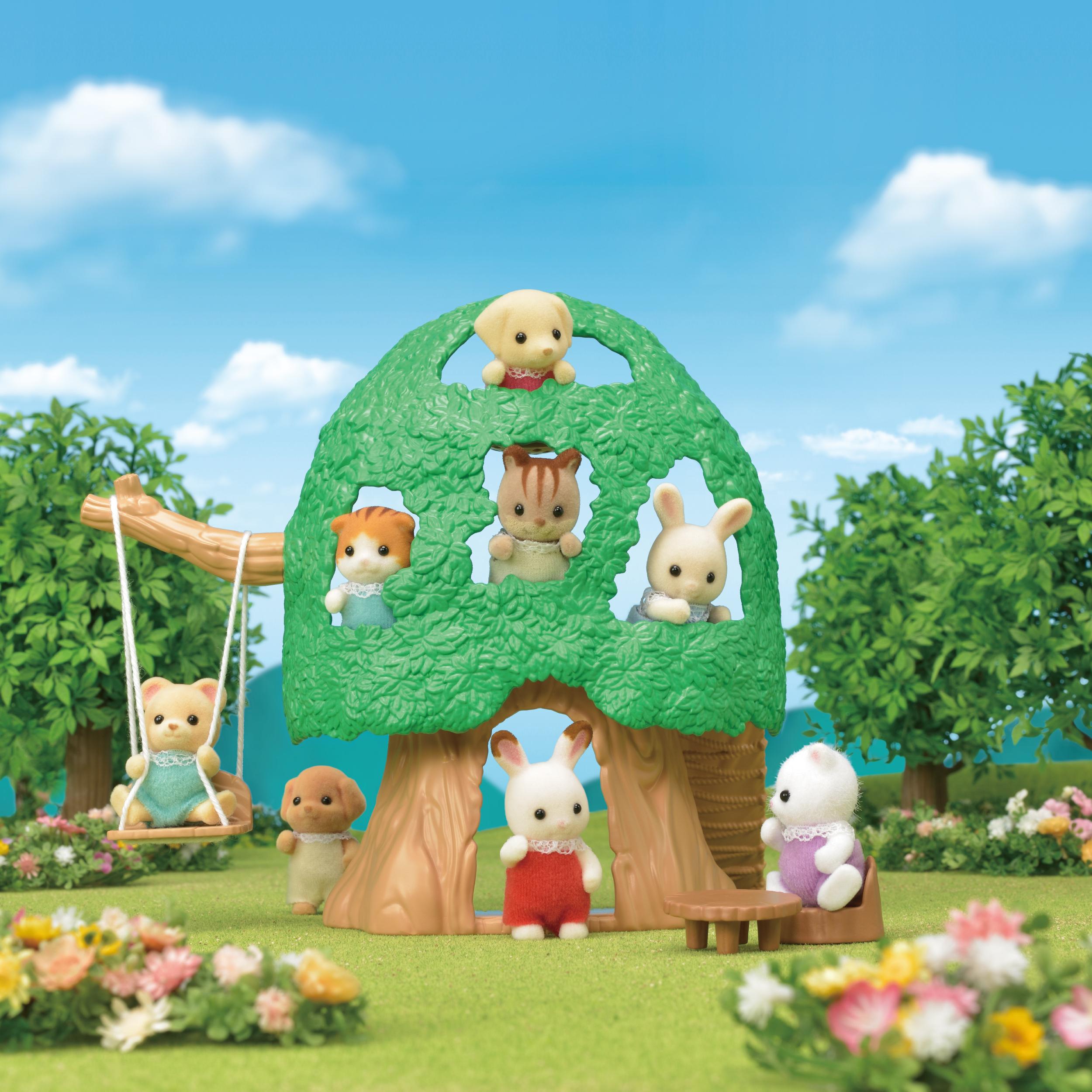 Voir la diapositive 11 : EPOCH D'ENFANCE La Cabane de Bébés Sylvanian Families